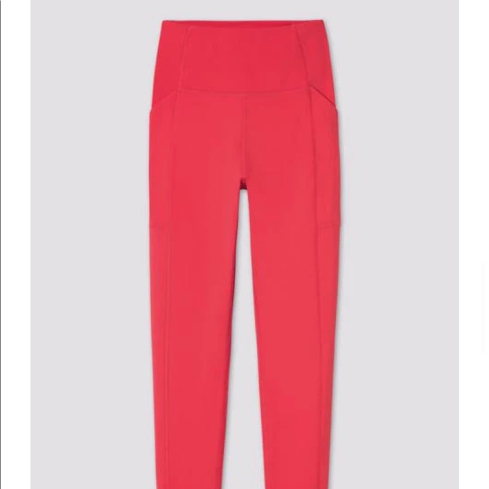 Girlfriend Collective Orange Leggings Full Length
